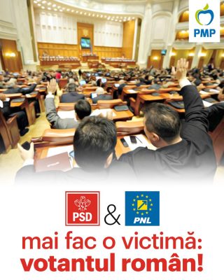 Monstruasa Alianță PSD – PNL mai face o victimă: votantul român!